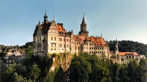 Hohenzollern - Sigmaringen Castle close to Lake Constance