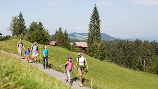 Hiking on the "Pfänder", Bregenz at Lake Constance
